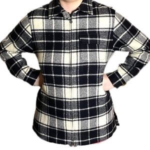 Pendleton Originals Black & White Check Jacket Size Medium Men’s Size 12 Women